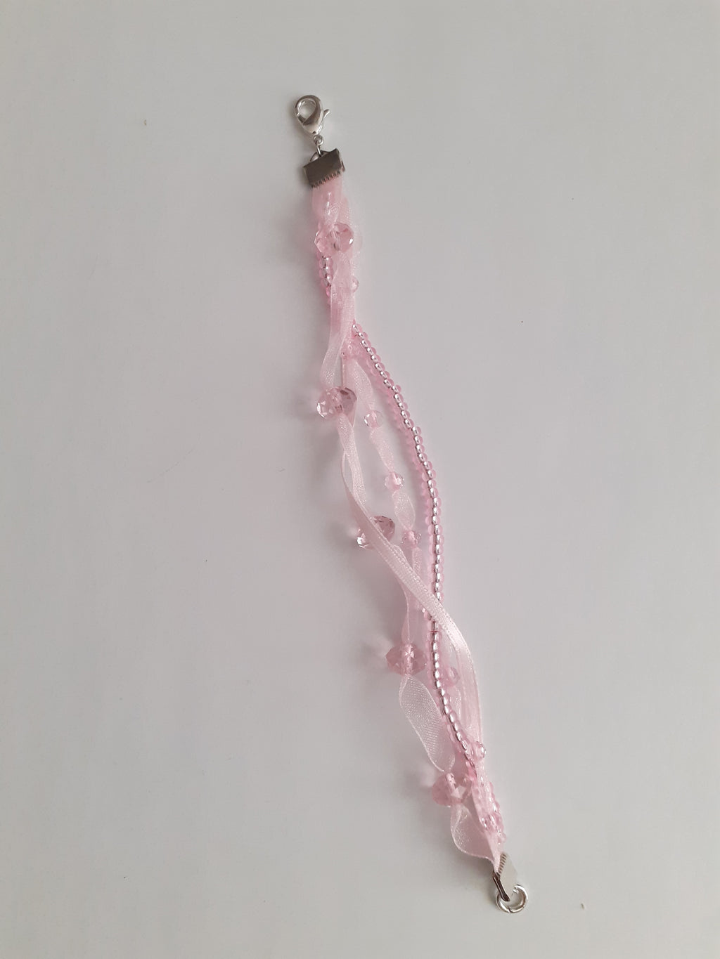 Bracelet Rosewyn rose plus tendre pale